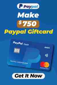 Grab a $750 PayPal Gift Card Now! - CPAGrip